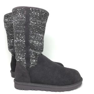 UGG Australia Womens Camaya Sweater Boots Black